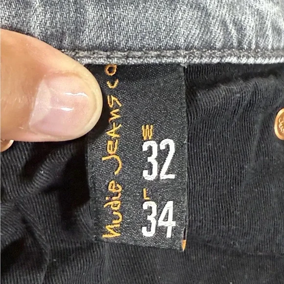 Nudie Jeans Men's Jeans - Blue, Light Blue, Gray, Black - Picture 13 of 13